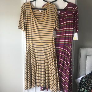 Lot of 2 3X Lularoe Nicole dress NWT